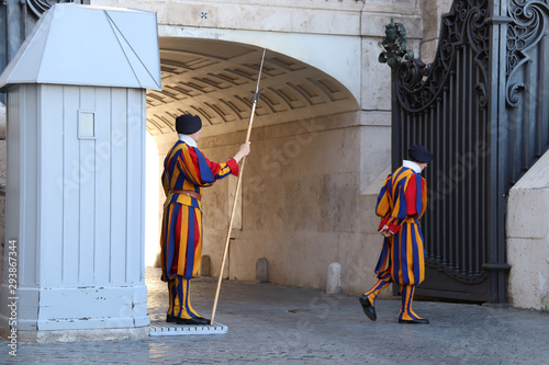 Guards from the Vatican photo