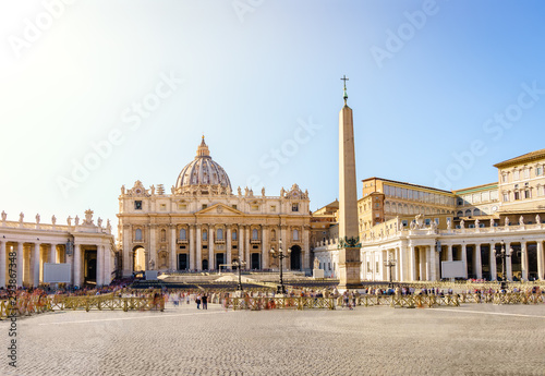 Saint Peters Square in Vatican