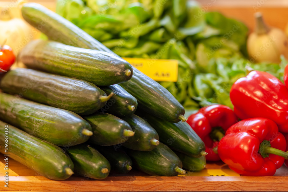 fresh vegetables on the market fresh vegetables on the market