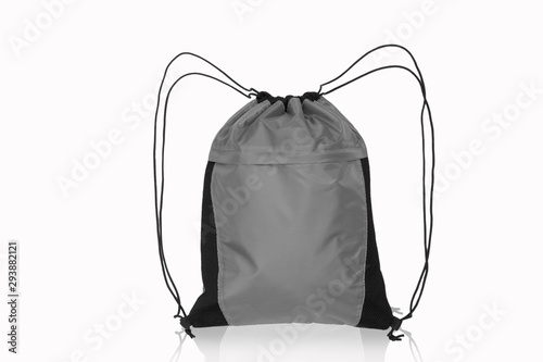 grey backpack