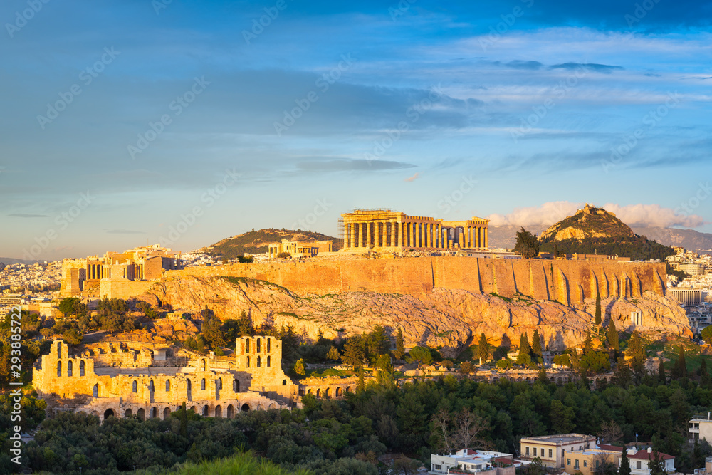 Obraz premium The Acropolis of Athens, Greece