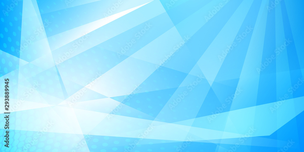 Obraz premium Abstract background of dots and intersecting lines in light blue colors