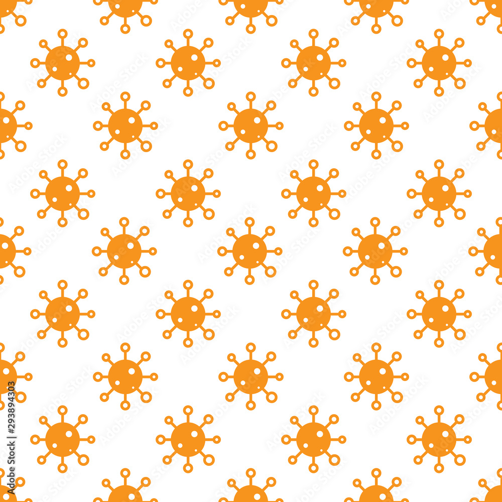 Pattern virus and halloween Pattern virus and halloween