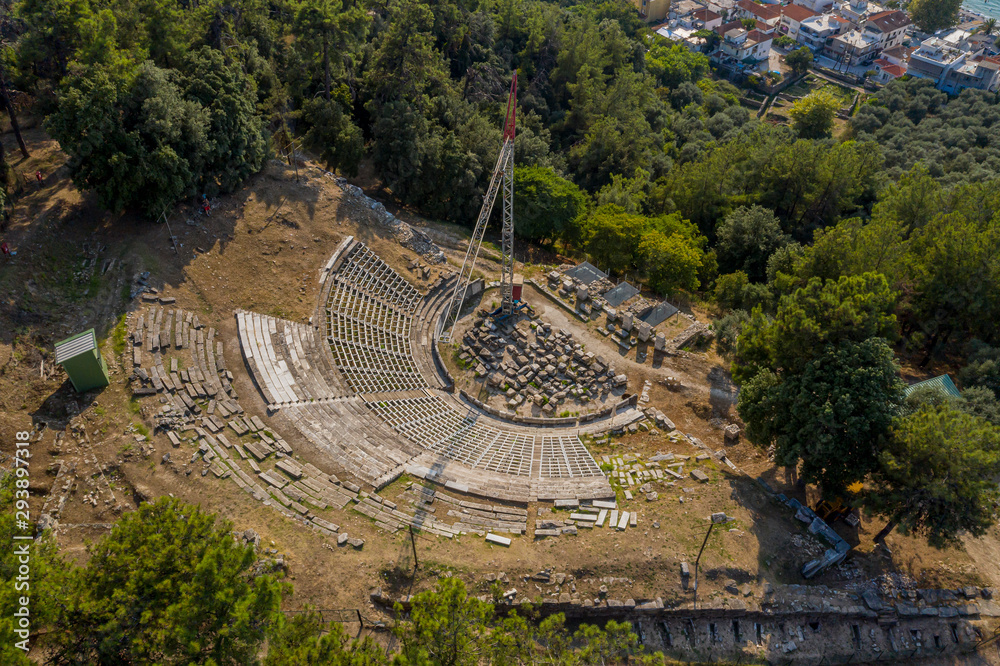 Theater in Thassos, Island