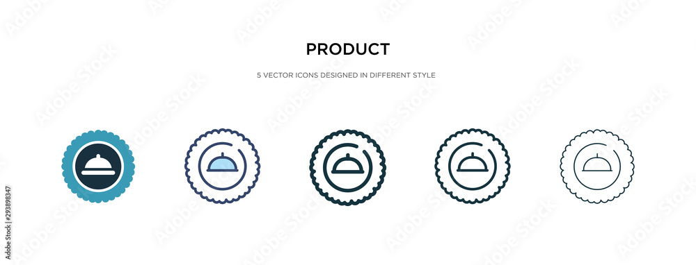 product icon in different style vector illustration. two colored and black product vector icons designed in filled, outline, line and stroke style can be used for web, mobile, ui product icon in different style vector illustration. two colored and black product vector icons designed in filled, outline, line and stroke style can be used for web, mobile, ui