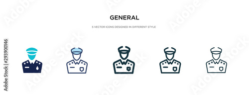 general icon in different style vector illustration. two colored and black general vector icons designed in filled, outline, line and stroke style can be used for web, mobile, ui
