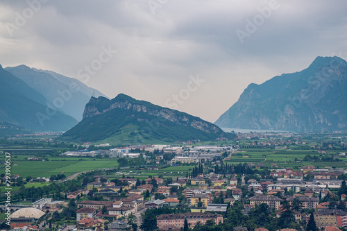 View of Arco, Trentino, Italy. Lago di Garda. © David Pastyka