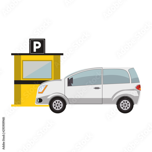 parking toll booth design