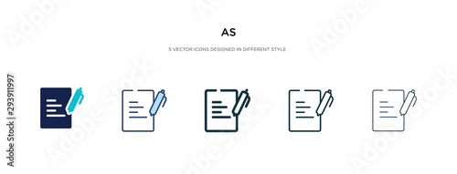 as icon in different style vector illustration. two colored and black as vector icons designed in filled, outline, line and stroke style can be used for web, mobile, ui