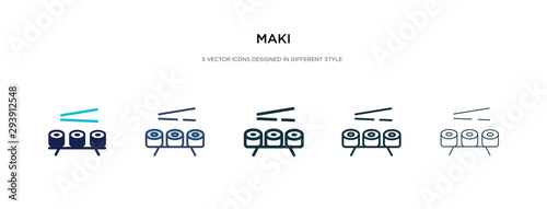 maki icon in different style vector illustration. two colored and black maki vector icons designed in filled, outline, line and stroke style can be used for web, mobile, ui