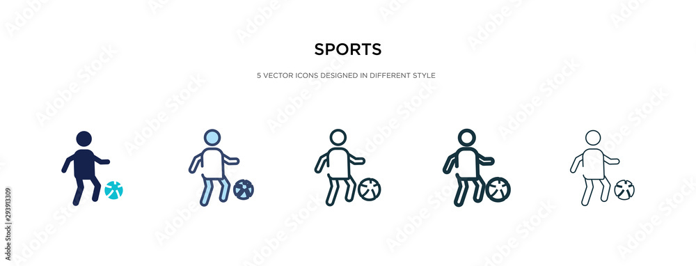 sports icon in different style vector illustration. two colored and black sports vector icons designed in filled, outline, line and stroke style can be used for web, mobile, ui