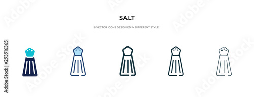 salt icon in different style vector illustration. two colored and black salt vector icons designed in filled  outline  line and stroke style can be used for web  mobile  ui