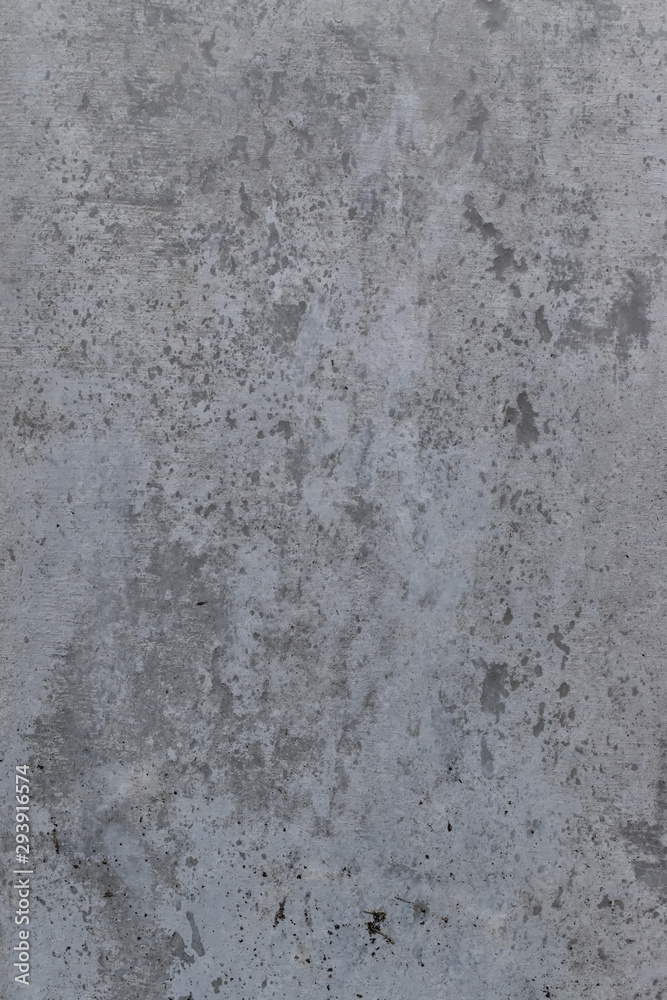 Grunge concrete wall with scratch and stains. Cement texture for design and background.