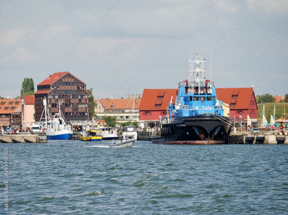 Obraz premium Hafen Klaipeda
