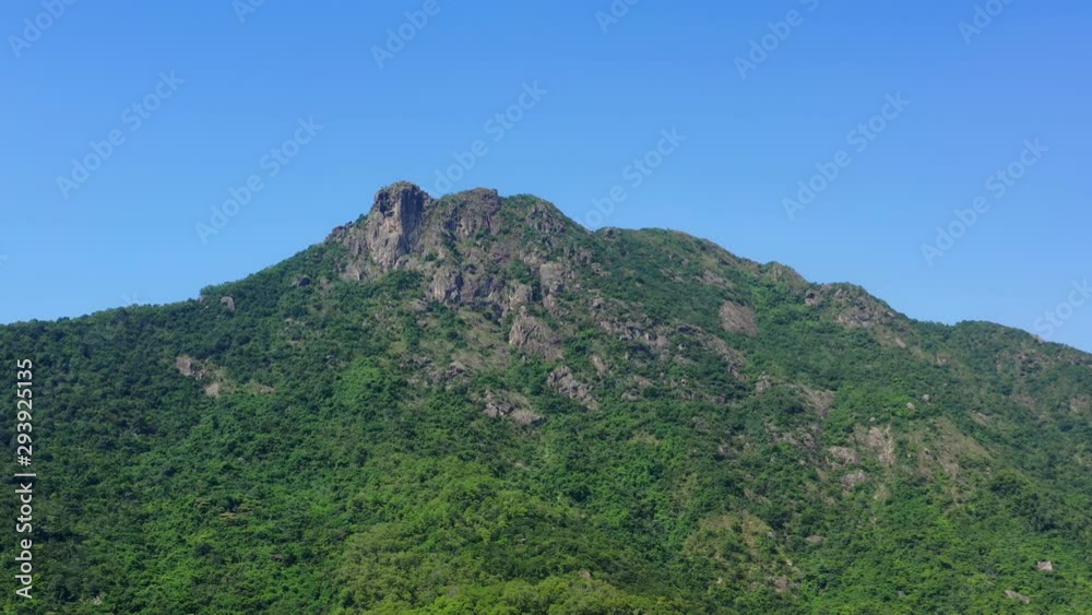 Hong Kong lion rock mountain Hong Kong lion rock mountain