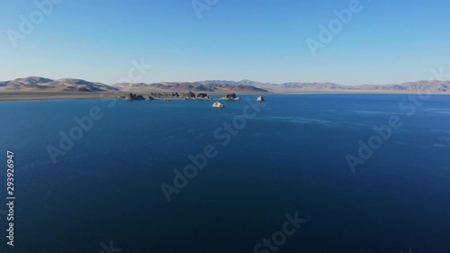 Wallpaper Mural The Needles Pyramid Lake Nevada - Aerial Drone. Torontodigital.ca