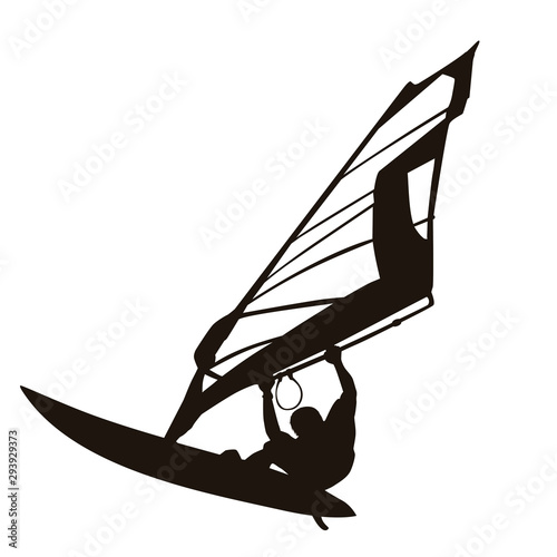 Windsurfing Silhouettes