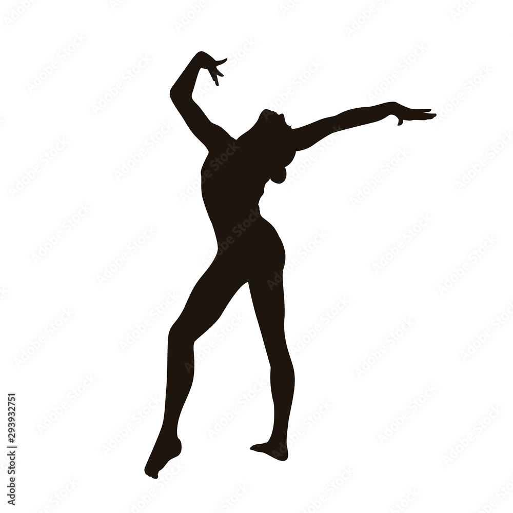 Gymnastic Silhouette