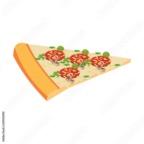 slice italian pizza design