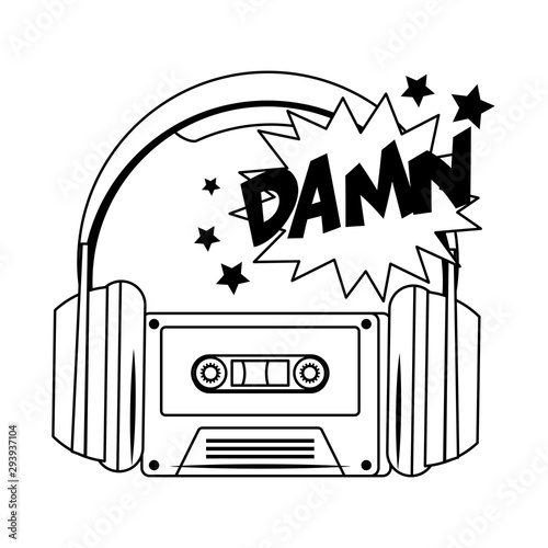 retro cassettes design
