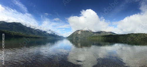 Sunning Lake Rotoiti scenery in the Nelson Lakes District 