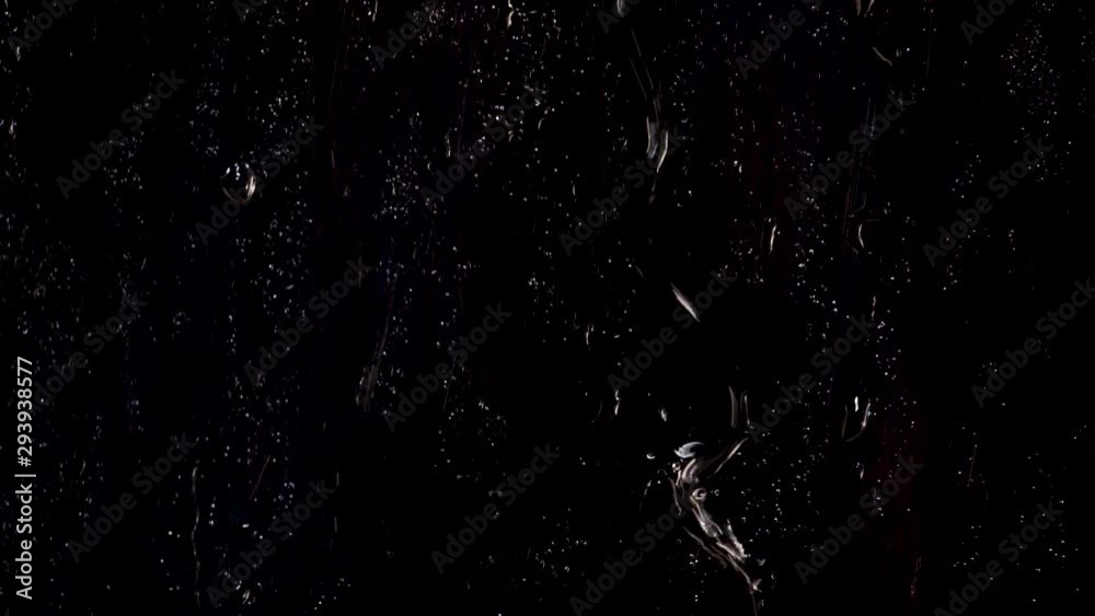 Compositing element of rain/water on a window/glass.