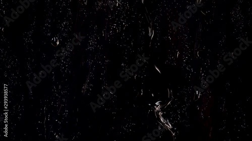 Compositing element of rain/water on a window/glass.