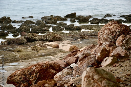 rocks in the sea