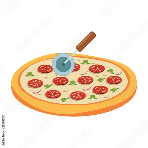Italian pizza design