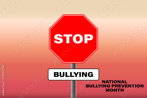 National Bullying Prevention Month is an annual designation observed in October. It month was created by PACER and started as a weekly observation in 2006. In 2010 the observation changed to monthly. 