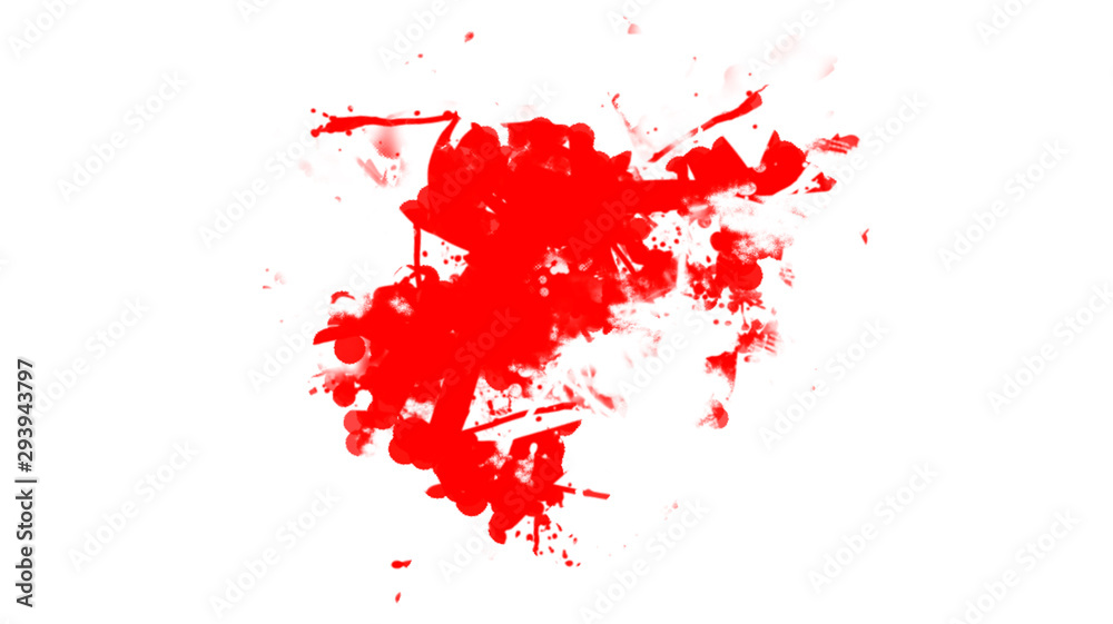 Red blood splatter background Red blood splatter background