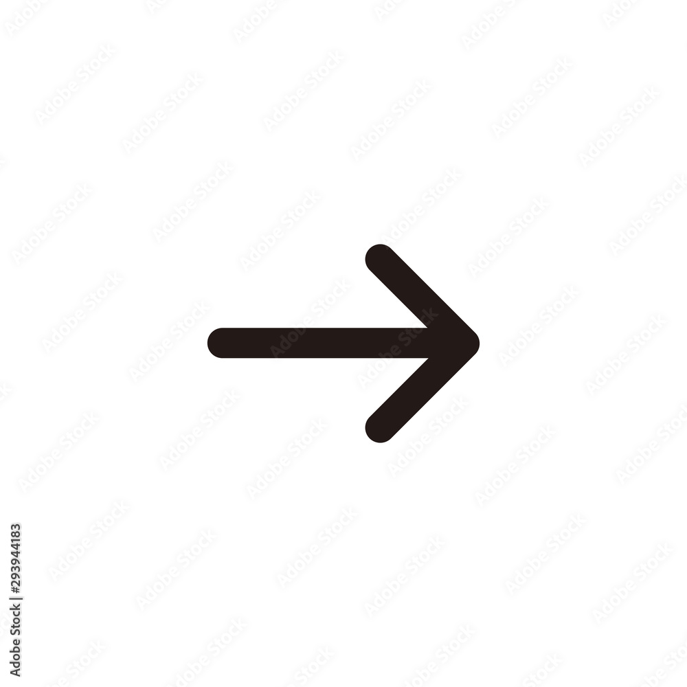 Next arrow icon symbol vector Next arrow icon symbol vector