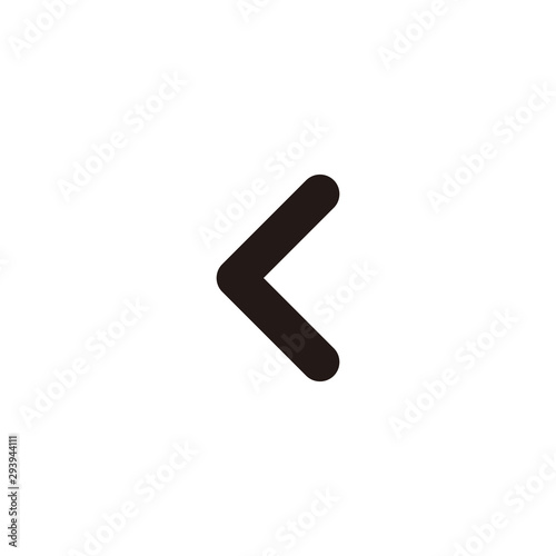 Back arrow icon symbol vector