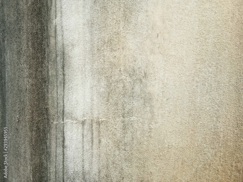 Concrete walls with abstract patterns