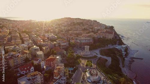 Vista di Ancona dal Passetto al Tramonto