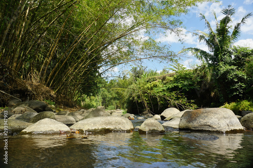 Fototapeta Naklejka Na Ścianę i Meble -  Beautiful River In Indonesia