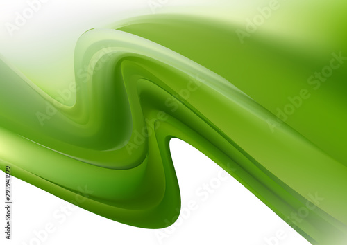 Green abstract creative background design