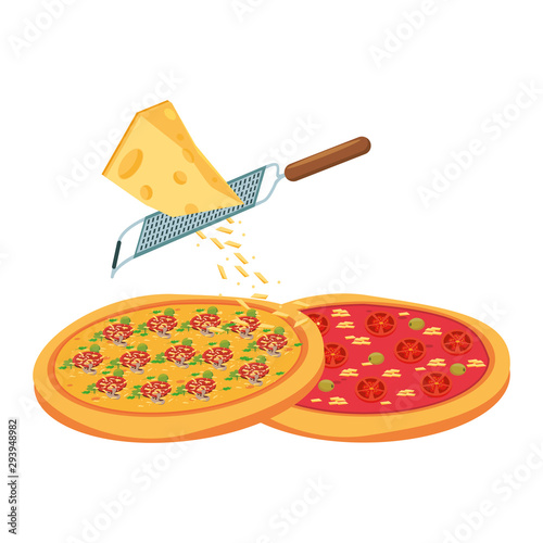Italian pizza design