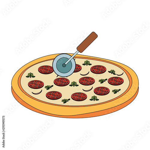 Italian pizza design