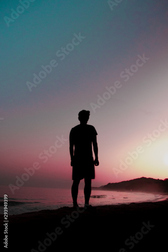 Shadow in the beach © Diego