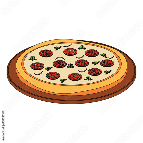 delicious italian pizza design