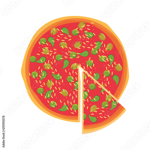 delicious italian pizza design