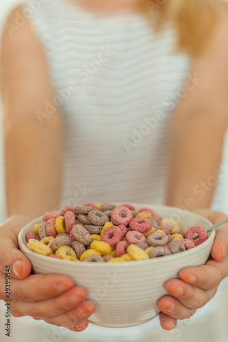 Cereales de colores