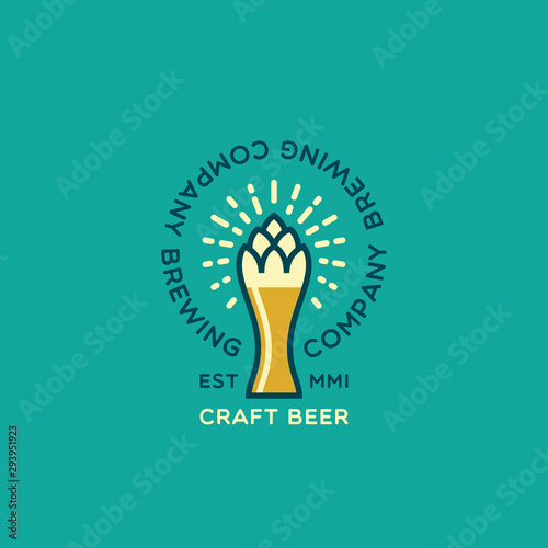 Craft beer logo