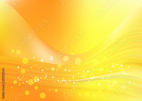 Yellow abstract creative background design