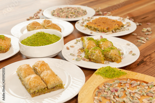 Turkish Style Baklawa Dessert Delight Food