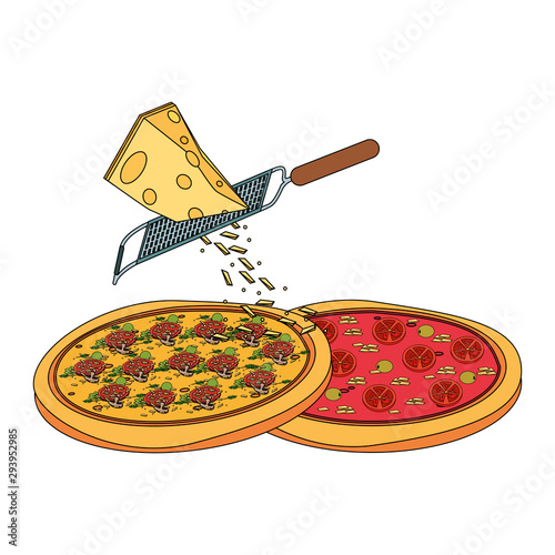 Italian pizza design