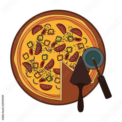 Italian pizza design