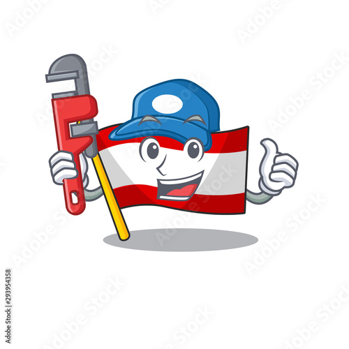 Plumber flags austria are stored cartoon drawer