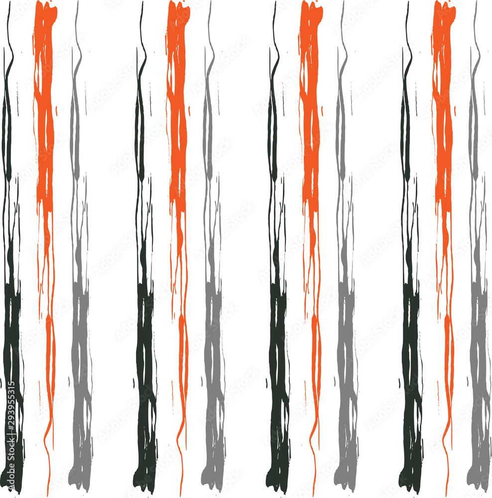 Fototapeta premium Hand drawn lines. Grunge stripes background.